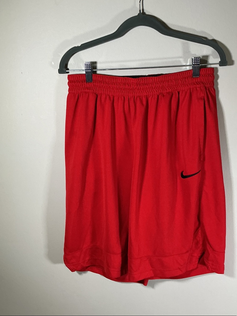 Nike Dri-FIT Red Basketball Shorts Men’s Large Athletic Gym